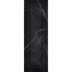 Плитка настенная Meissen Keramik Gatsby рельеф черный 25х75 см