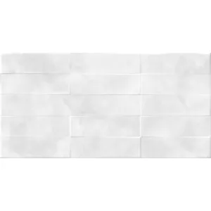 Облицовочная плитка Cersanit Carly CSL523D-60 рельеф кирпичи светло-серый 29,8x59,8