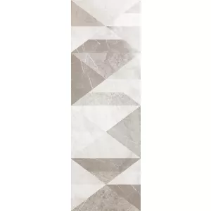 Декор Marazzi Evolutionmarble Riv Decoro Tangram Calac.Oro белый 32,5х97,7 см