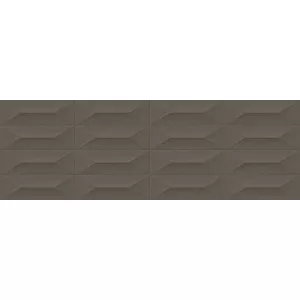 Плитка настенная Marazzi Colorplay Taupe Struttura Cabochon 3D Rett. коричневый 30х90 см