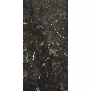 Керамогранит Ape Ceramica Amarula Pol Rect черный 60х120 см