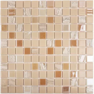 Стеклянная мозаика Vidrepur Astra Beige 31,7х31,7 см