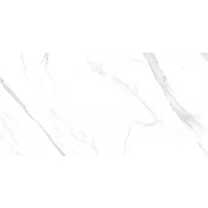 Керамический гранит Zerde Statuario white ST0L00G01 120х60 см