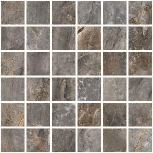 Мозаика Vitra Marble-X Аугустос Тауп Лаппато Ректификат серый 30х30 см