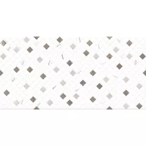 Плитка облицовочная Global Tile Siluet мозаика белый 50*25 см