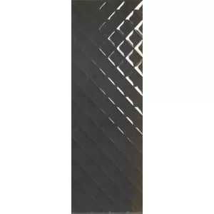 Плитка настенная Ape Ceramica Fence Graphite rect. черный 35x100 см