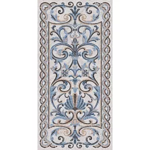 Керамогранит Kerama Marazzi Мозаика синий декорированный лаппатированный 119,5х238,5 см