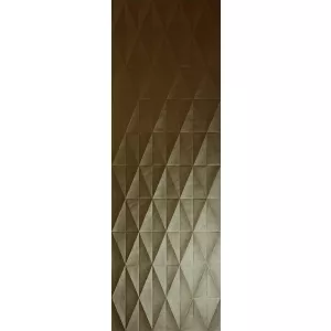 Плитка настенная Marazzi Eclettica Bronze Struttura Diamond 3D коричневый 40x120 см