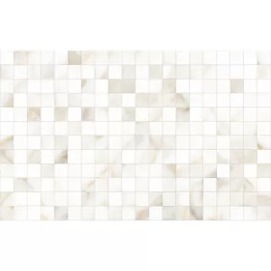 Плитка облицовочная Global Tile Calacatta Gold GT Белый мозаика 10100001118 40х25 см