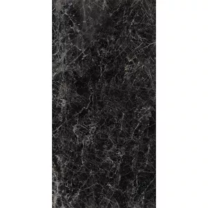 Керамогранит Marazzi Grande Marble Look Saint Laurent Lux 12mm черный 162х324 см