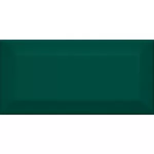 Плитка настенная Kerama Marazzi Клемансо зеленый грань 16058 7,4х15 см