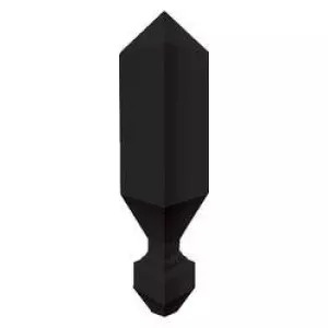 Вставка Marazzi Angolare-Merton Negro черный 1,5х1,5 см