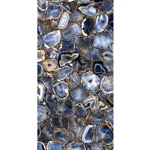 Керамогранит Staro Rock Azul High Gloss синий 60х120 см