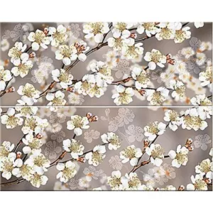 Панно Azori Amati Sakura из 2 частей 40,2x50,5 см