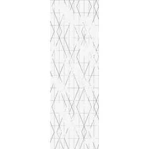 Вставка Meissen Keramik Trendy геометрия белый 25х75 см