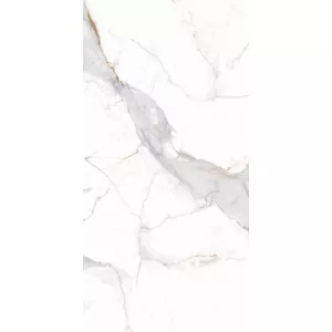 Керамогранит Global Tile Calacatta Imperial_GT Белый полированный GT120606103PR 120х60 см