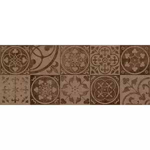 Панно Керамин Тоскана 4Д коричневый 20х50 см