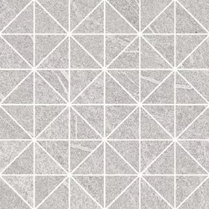 Мозаика Meissen Keramik Grey Blanket треугольники серый 29x29 см