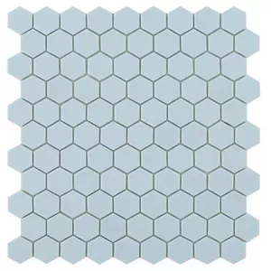 Стеклянная мозаика Vidrepur Hexagon Nordic № 925 31,7х31,7 см